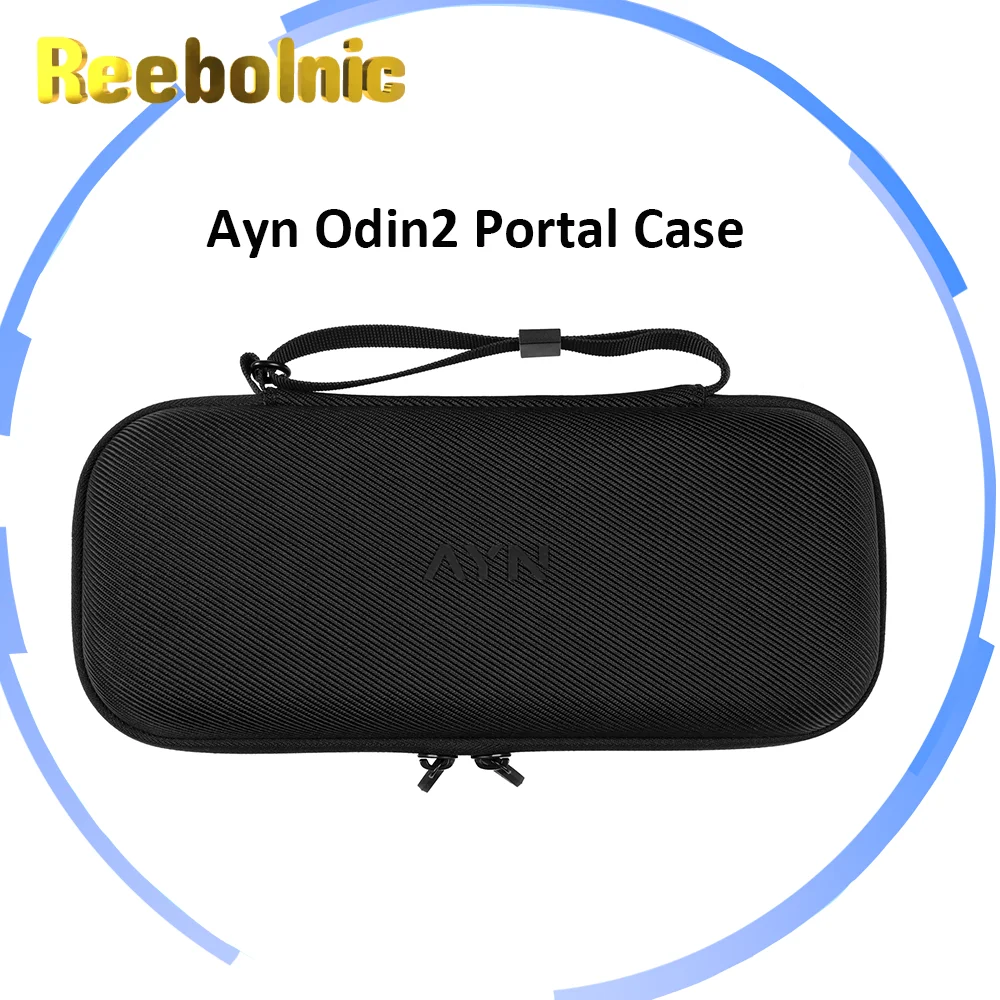 

Odin2 Portal Bag Handheld Game Console Protect Black Bag Waterproof Portable Grip Screen Film Black Case of Ayn Odin 2 Portal
