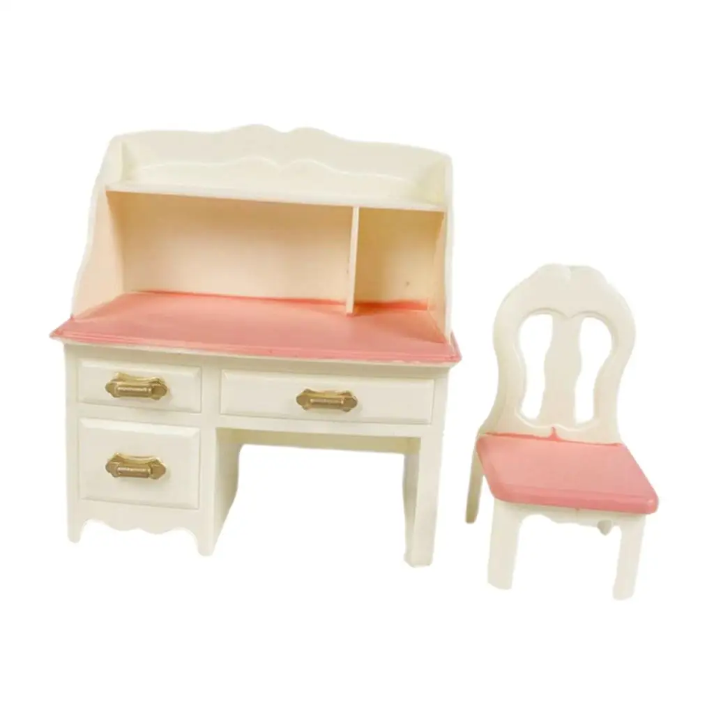 Plastic Doll Furniture Stool Furniture Set for OB11 Dolls Accessory