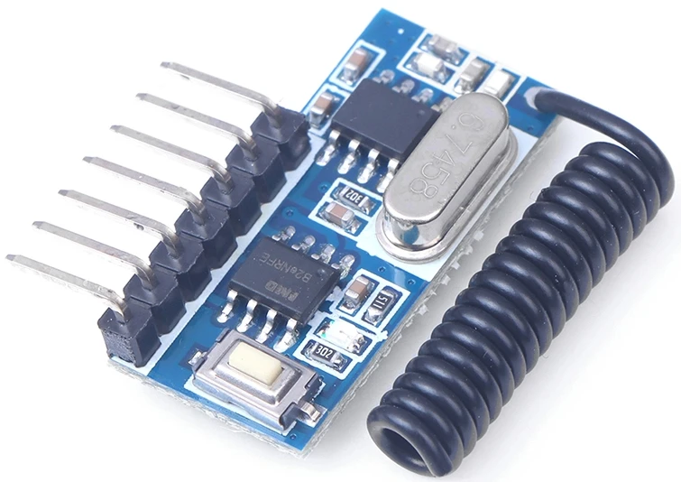 433 mhz Wireless 4CH Output For Remote Controls Encoding RX480E 433mhz RF Receiver Learning Code Decoder Module