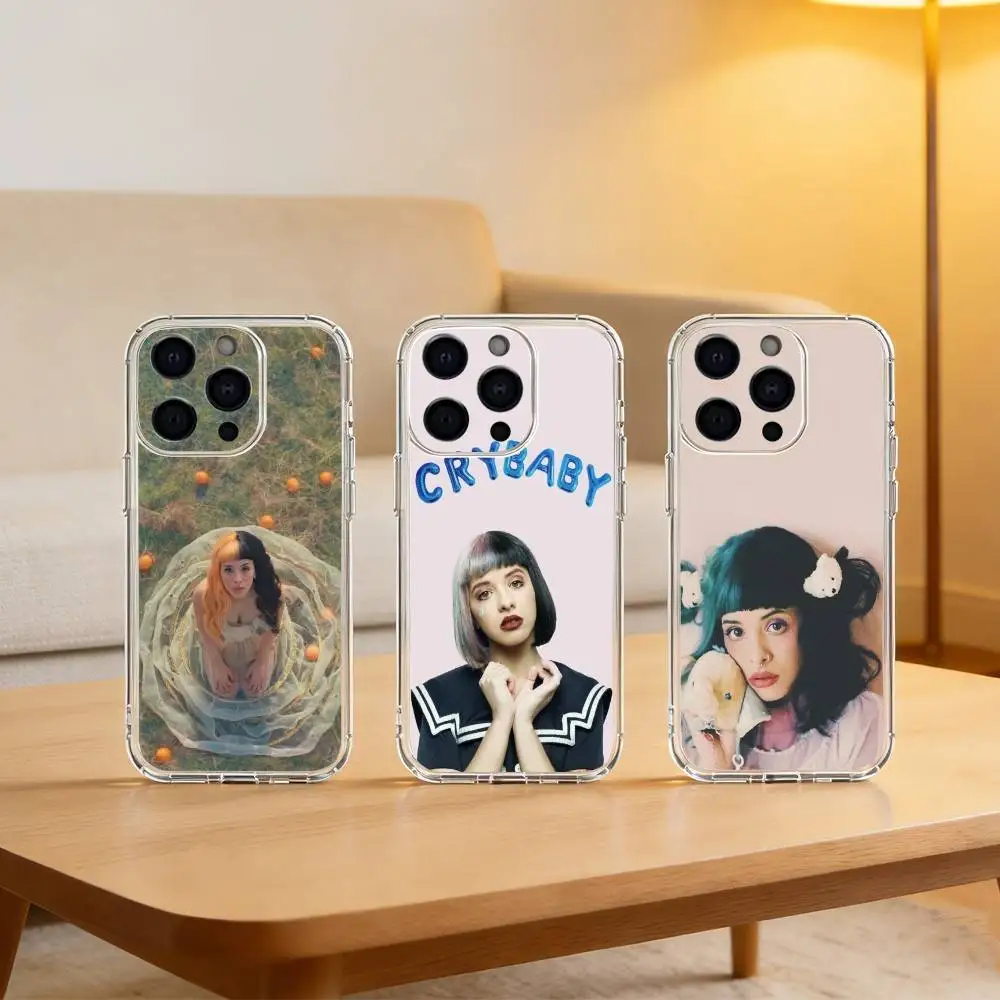 

M-Melanie Martinez Phone Case For iPhone 17 16 15 14 13 12 11 Mini Pro Max Plus Transparent Cover