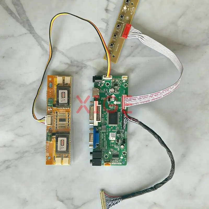 

For LTM190EP LTM190E4 LTM190EX LTM190E1 Screen Drive Controller Board Kit DIY 30Pin LVDS 1280x1024 4-CCFL 1280*1024 VGA DVI HDMI