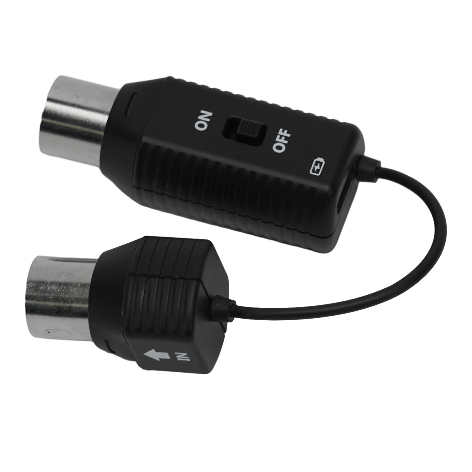 Interfaz USB de 5 pines inalámbrica para adaptador MIDI para instrumentos Conexión perfecta con baja latencia para actuaciones