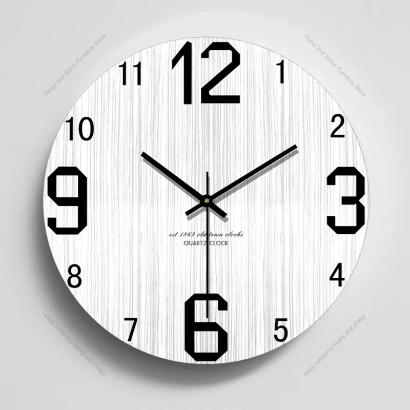 

Simple Design Modern Wall Clocks Art Mural Silent Vintage Decoration Wall Clocks Electronic Elegant Home Decor Wandklok LLWC