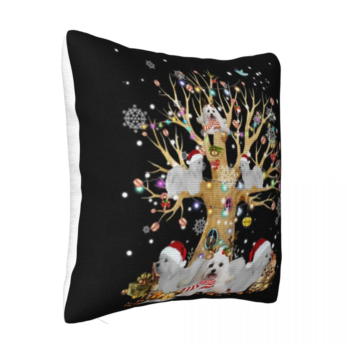 Original Coton De Tulear Christmas Tree Ornament Gift Dog Lover Child Pride Colour Pillow Case