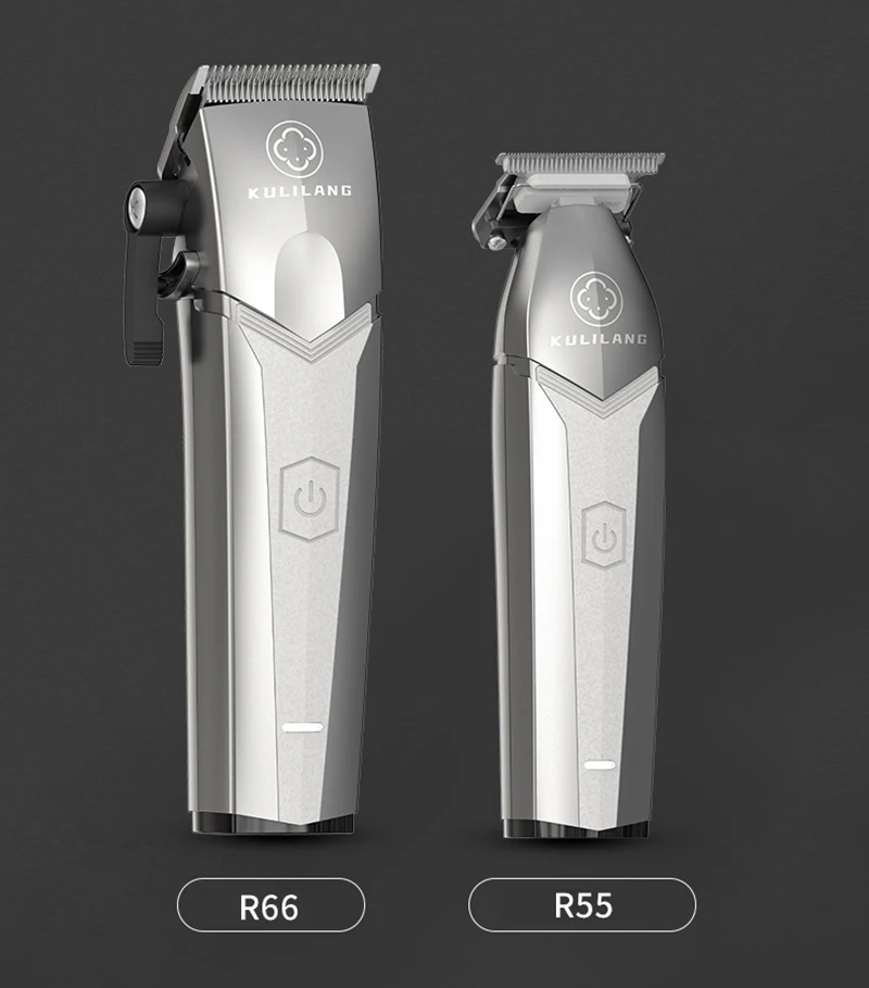 Professional Hair Clippers for Man kulilang madeshow R55 R66 Hair Cutter Hair Trimmer Hair Cutting Machine 7000 RPM Barbershop