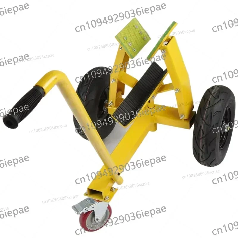 Stone plywood mobile cart for industrial handling of large marble slabs, labor-saving tool with a load-bearing capacity of 250kg