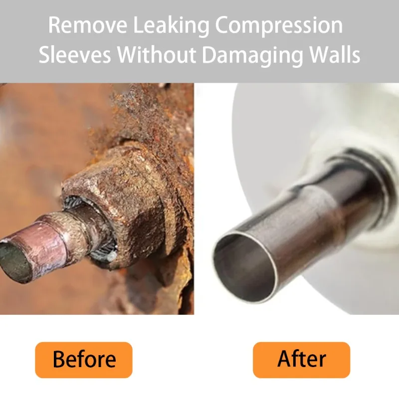Compression Sleeve Puller Removal Tool, Pipe Ferrule Disassembly Tool for Water Pipeline Maintenance