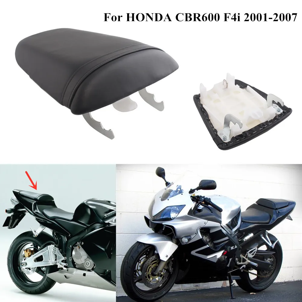 New Motorcycle Accessory Black Rear Pillion Passenger Cowl Seat For Honda CBR600 F4i CBR 600RR CBR600RR 2001-2007 2002 2003 2004