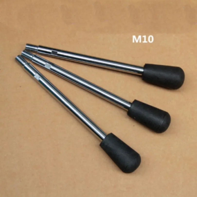 3pcs Universal M10 122mm Thread Handle For Bench Drill Drilling Machine Accessorie