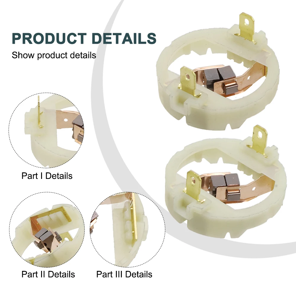 Take Control of Your For Cordless Driver Drill\\\\\\\'s Efficiency with 2 Pcs of Carbon Brush Holder for 895 875 887 Motor!