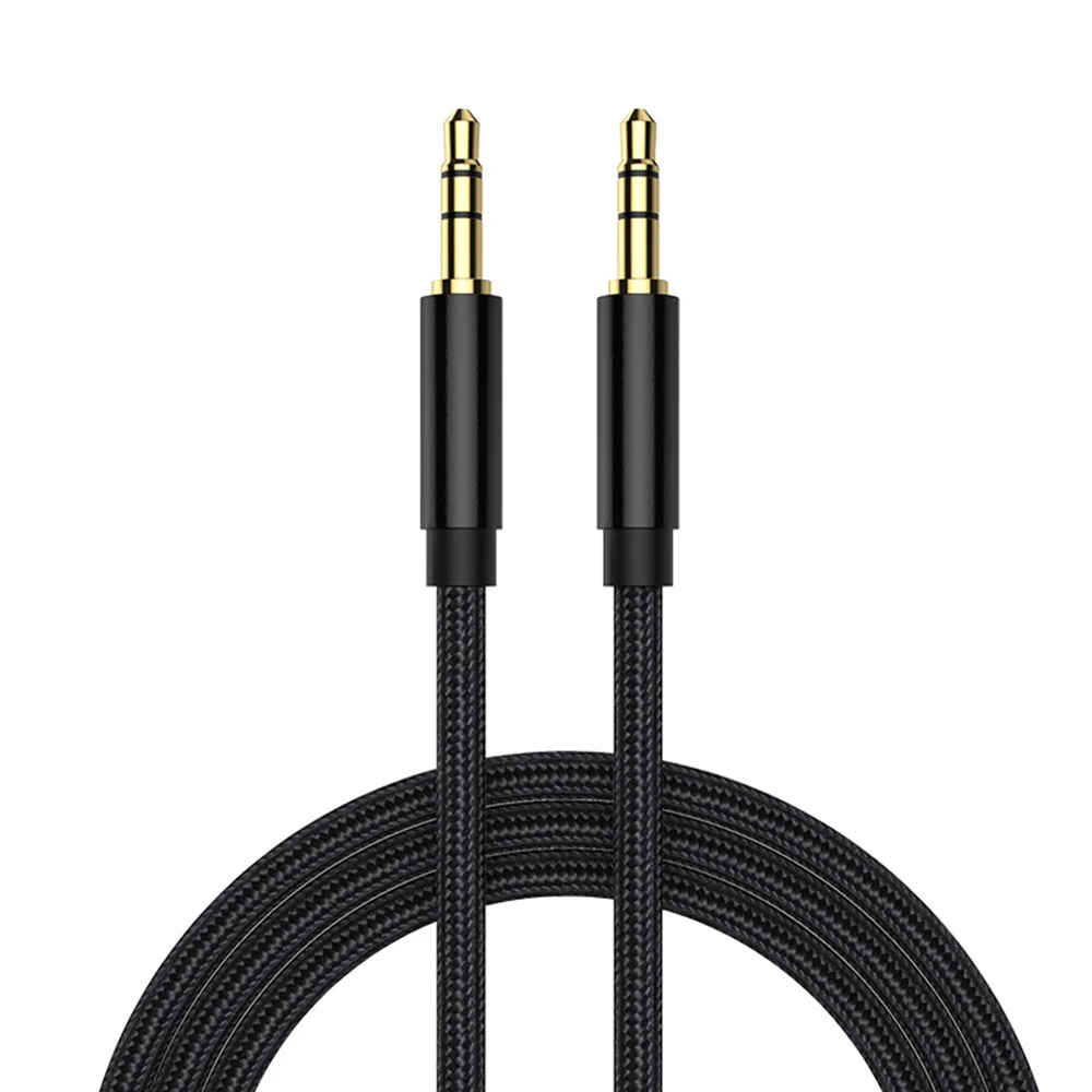 Aux-Kabel, 3 5 mm Klinke auf 3 5 Klinke, männlich, Auto-Hilfs-Audiokabel, Draht für Telefon, Kopfhörer, Lautsprecher, Laptop, Auto, 3,5-Klinkenkabel