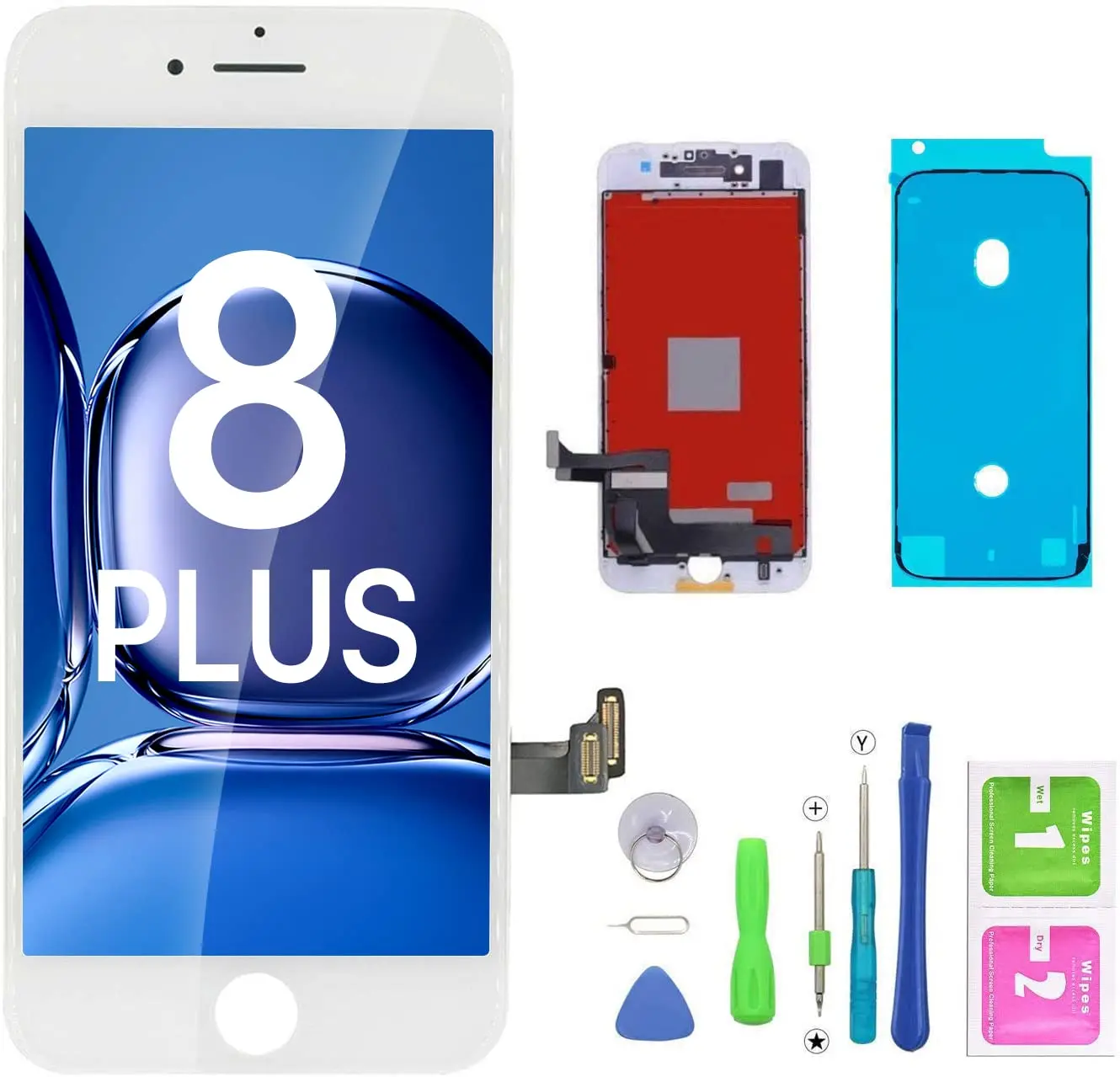 100% Tested 2024 New LCD For iphone 6S 7 8 Plus LCD Display 3D Touch Digitizer Assembly For iPhone 6 6SP 7 8 LCD Screen Display