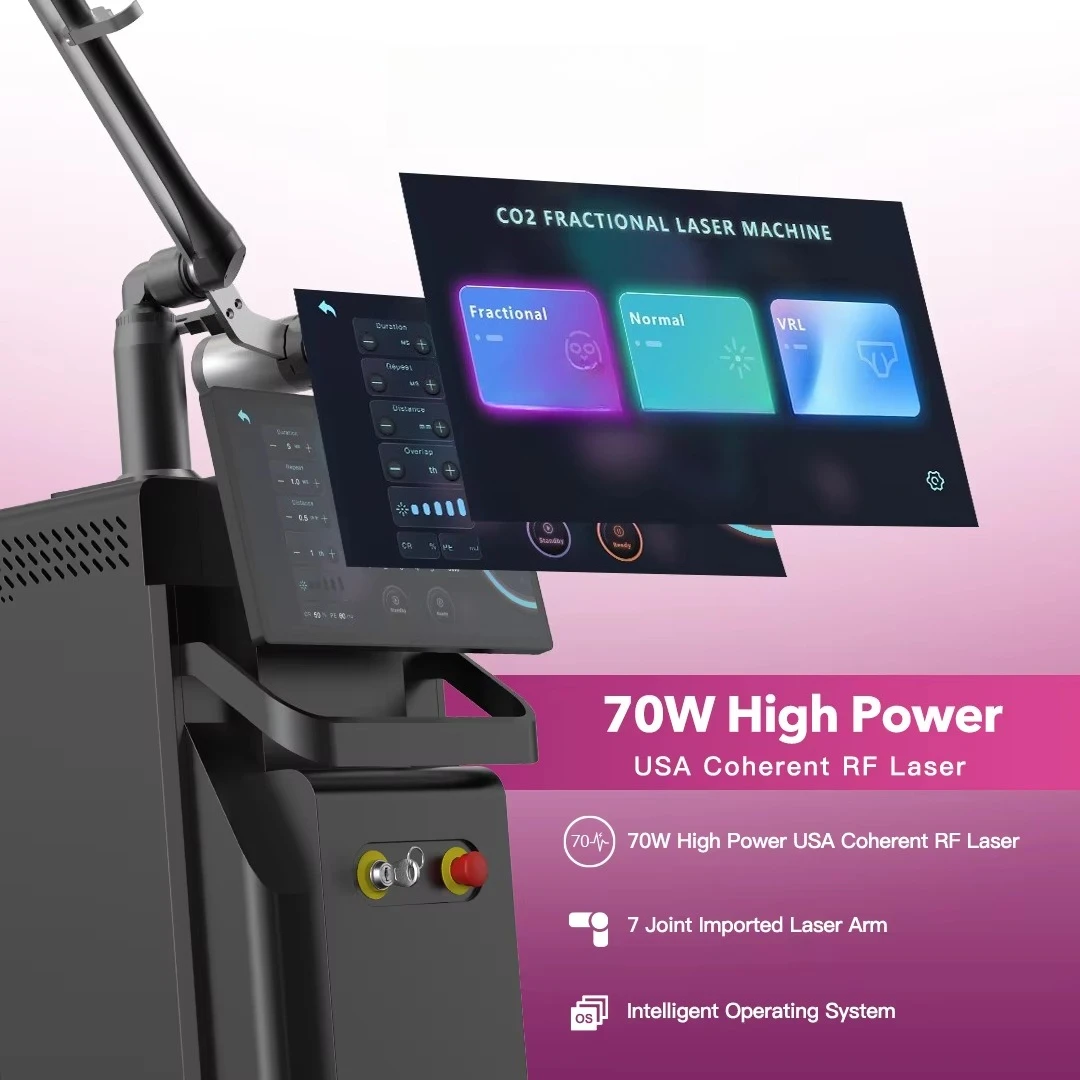 Best CO2 Fractional  Beauty Machine 10600nm for  Tightening Resurfacing & Acne Treatment Medical System Equipment