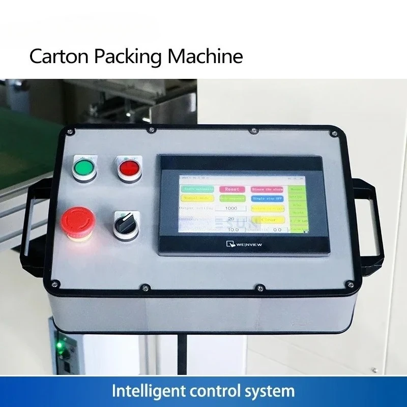 ZS-BFM2 Carton Folding Machine Automatic Carton box Packaging Cartoning machine