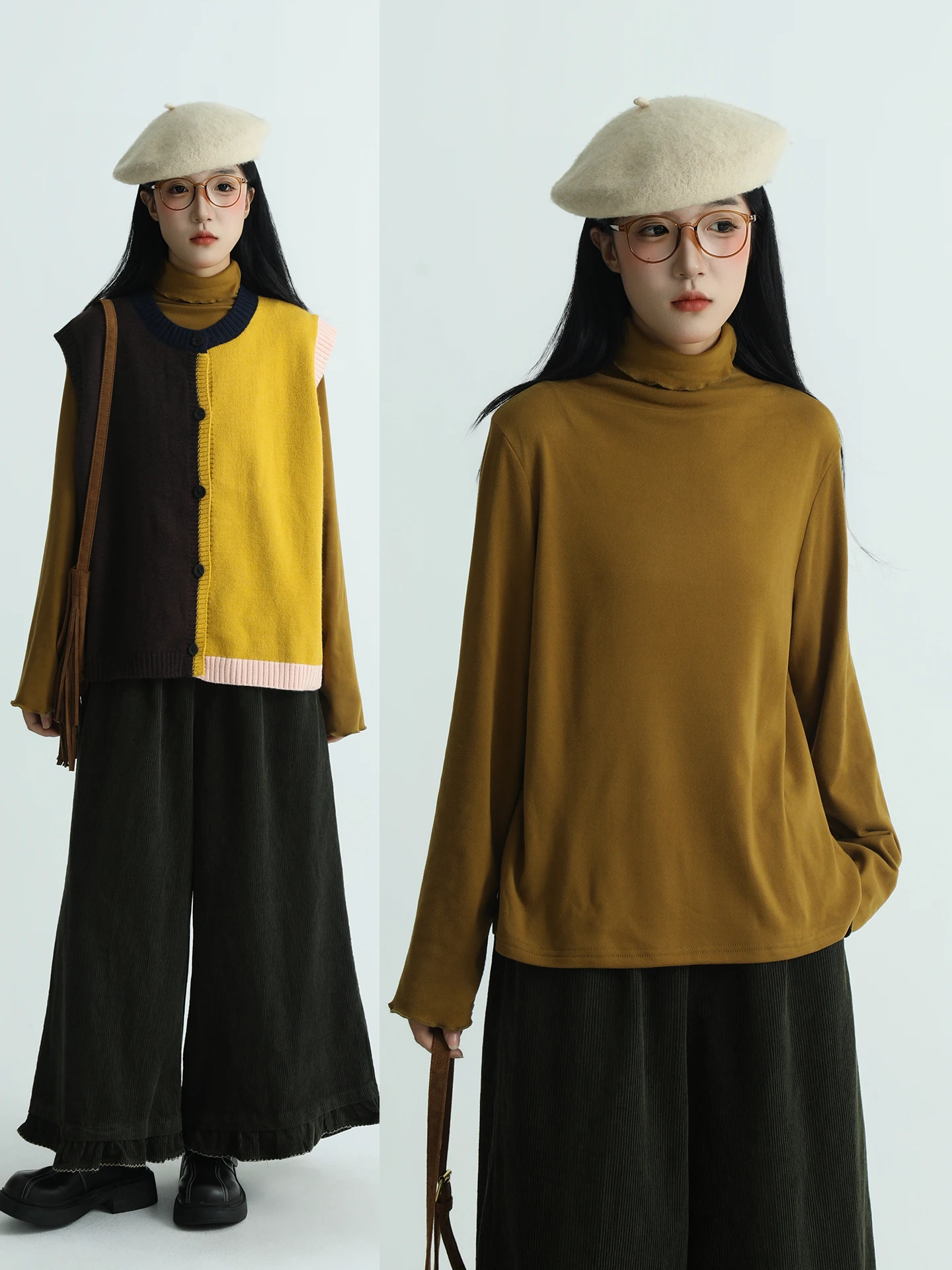 

Женская универсальная утягивающая футболка Bouren Pure Color Long Sve Crew Ne Base irt свободного покроя, художественная футболка