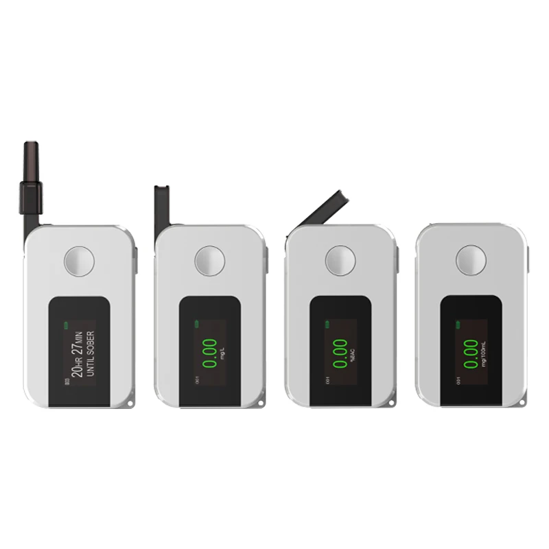 Airsense K1 High Precision Fuel Cell Sensor Alcohol Tester Breathalyzer Lithium Battery BAC Resolution Minimal 0.02mg/L Response