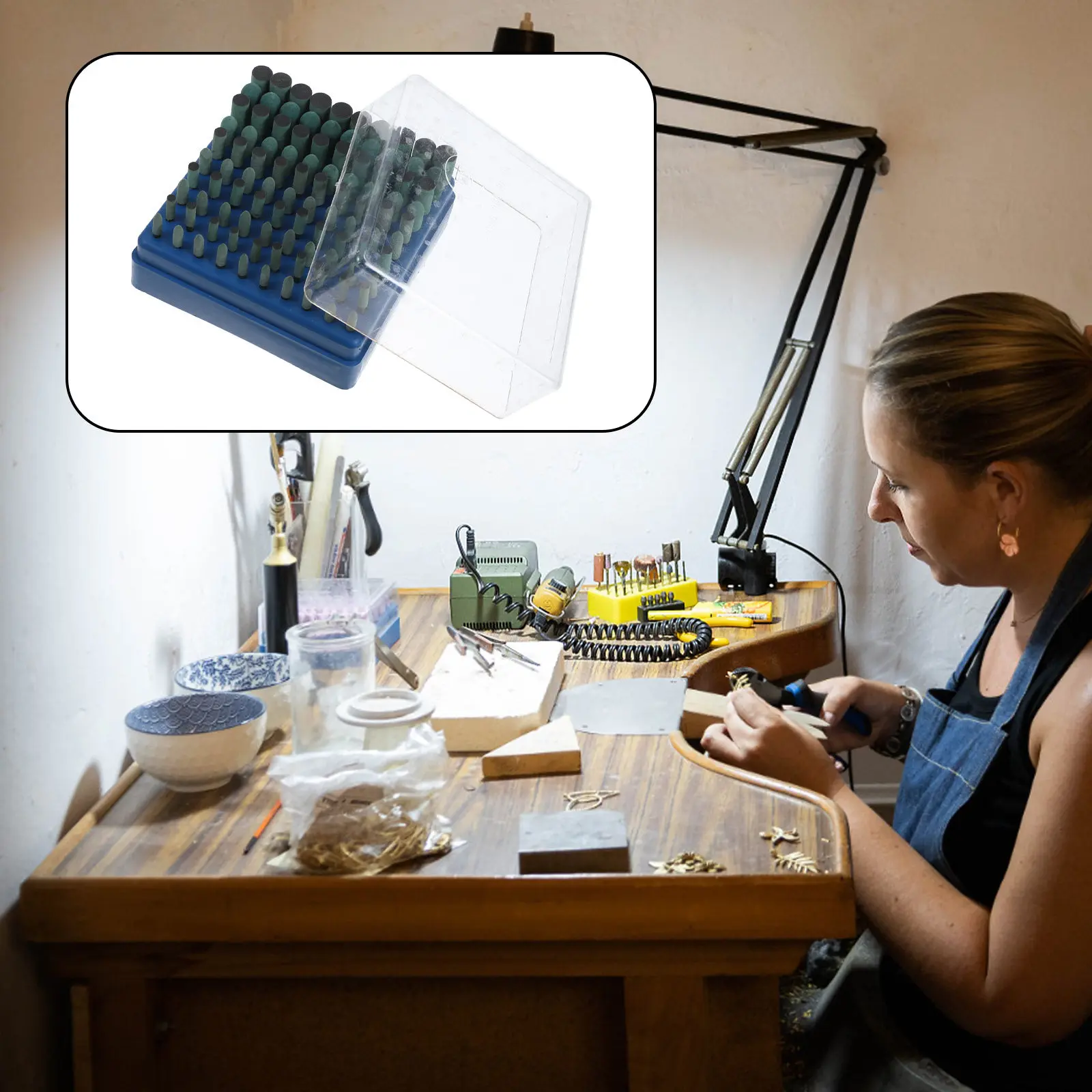 

Набор профессиональных шлифовальных камней: долговечные абразивные насадки для дрелей, угловых шлифовальных машин и роторных инструментов для шлифовки