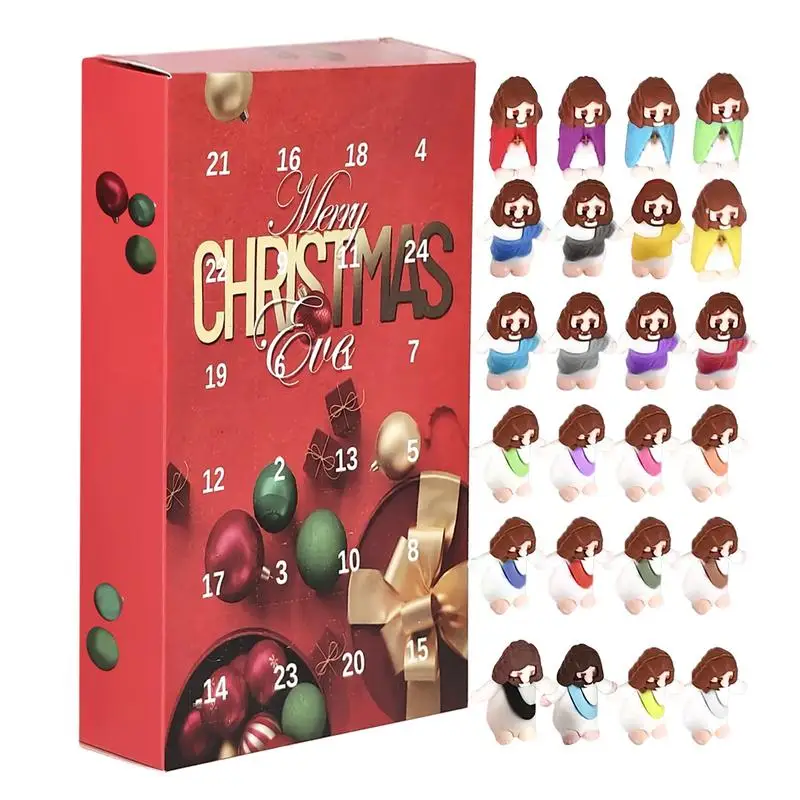 

Jesus Advent Calendar 2024 Collectible Figurines Festive Advent Calendars 24X Jesus Funny Toys Countdown To Christmas Calendar