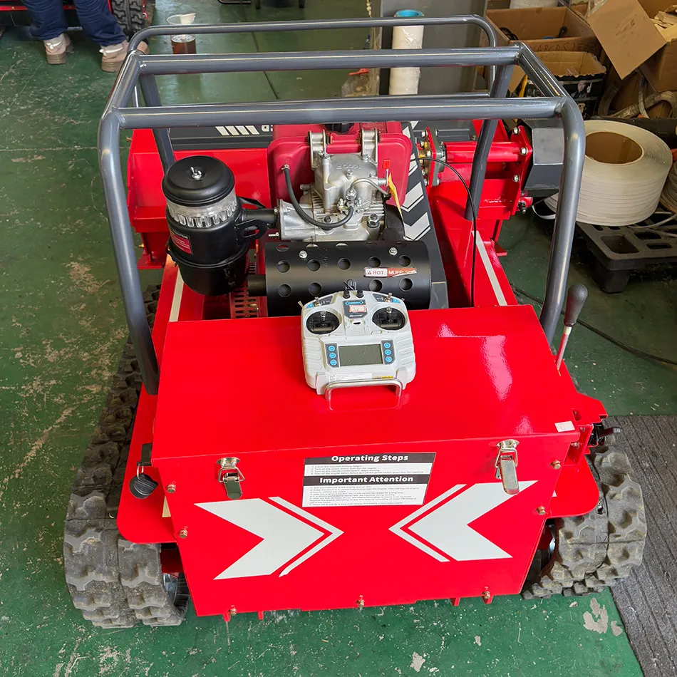 

Customized drum lawn mower cordless shredder household robot 1200mm operation panel simple lawn mower robot