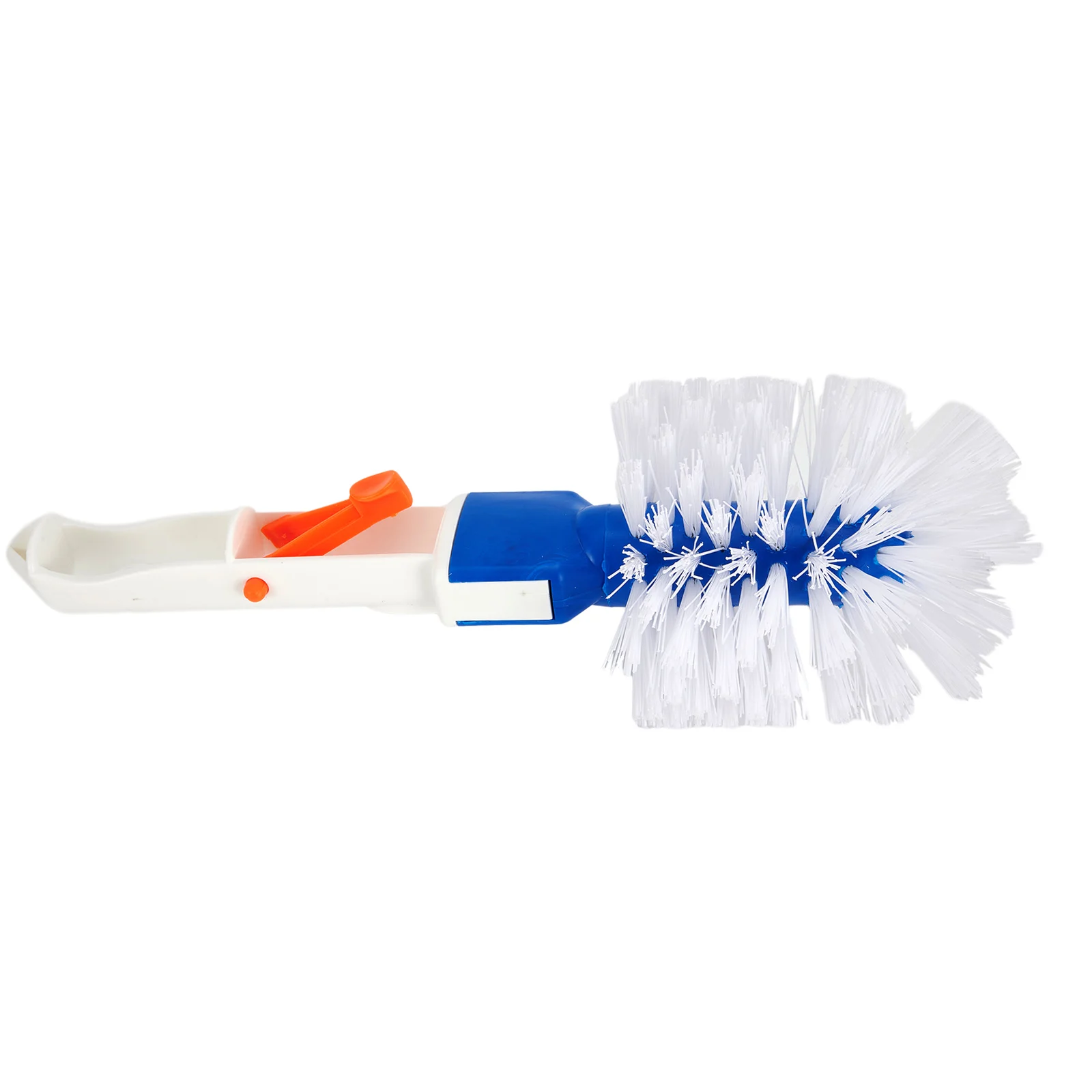 Swimming Pool Corner Brush with Stapled Bristles and Round Design for Effective Cleaning of Pool Steps and Tight Areas