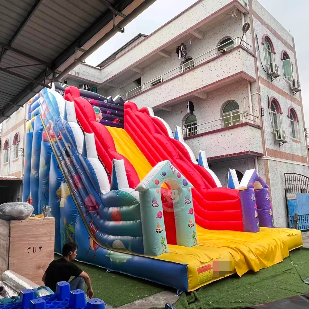 Inflatable Slide Park Inflatable Bouncer Slide Inflatable Emergency Escape Slide