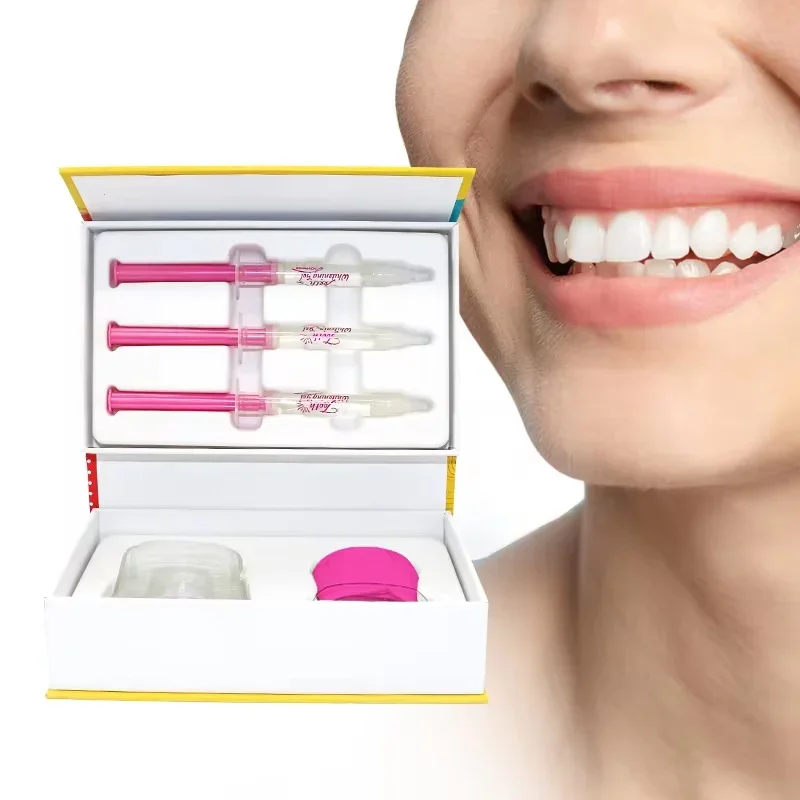 Teeth Whitening Kit with LED Light 35% Peroxide Teeth Whitening Gel  White Tooth Bleach Oral Hygiene Oral Care  Dental Care