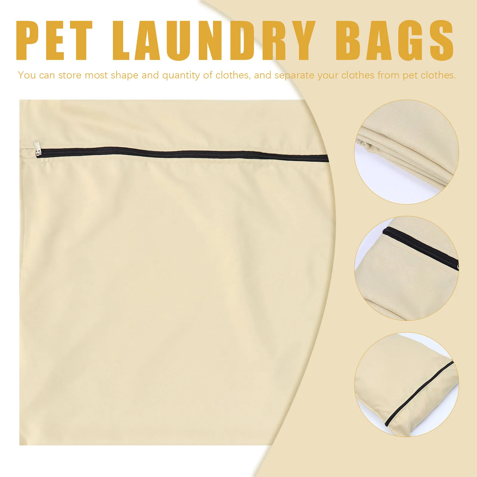 

3pcs Laundry Bag Polyester Pet Wash Bag for Clothes Dog Washing Machine Storage Travel Seasonal Clothing Toy ganizer