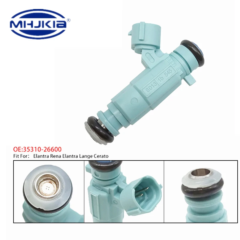 

MHJKIA For Hyundai Elantra 2011 14 16 IX25 Venga 10 Solaris Kia Rio Fuel injecto OEM35310-26600 Fuel Injectors Nozzle 3531026600