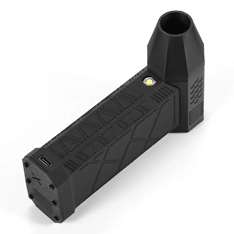 ABMO Handheld Air Blower 130000 RPM Mini Fan Brushless Motor, Powerful Duct Cleaning Tool A