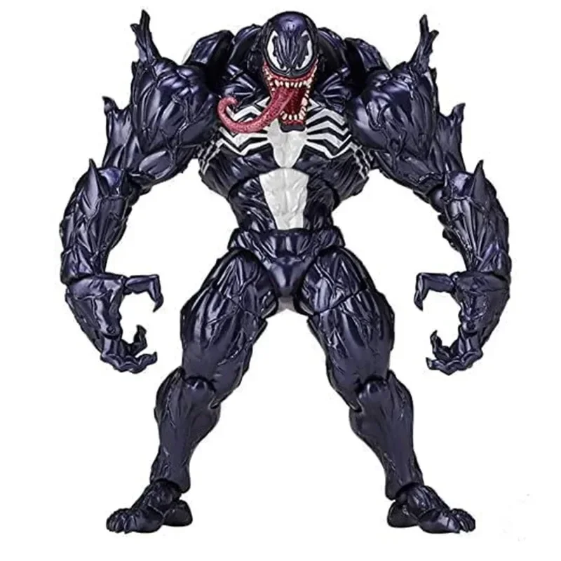 Incredibile Spider-man Venom Giunti Action Figures mobili Modello Giocattoli Set di bambole da collezione Ornamenti per il desktop Regalo di Natale per bambini