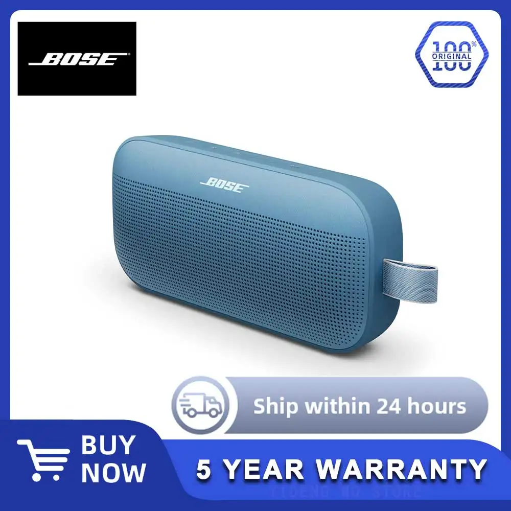 

Bose New SoundLink Flex Portable Bluetooth Speaker (2nd Gen) Portable Outdoor Speaker Upto12 Hours Battery Life Waterproof