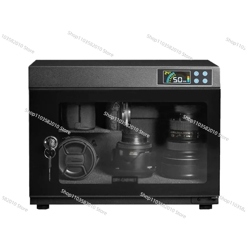 

28L Full Automatic Electronic Dry Cabinet Box SLR Camera Lens Dehumidify Drying Moistureproof Cabinet Touch LED Display Screen