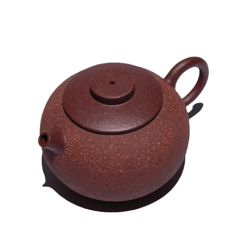 

Pearl purple clay pot small purple jade gold sand teapot handmade raw ore brewing teapot household kung fu tea set