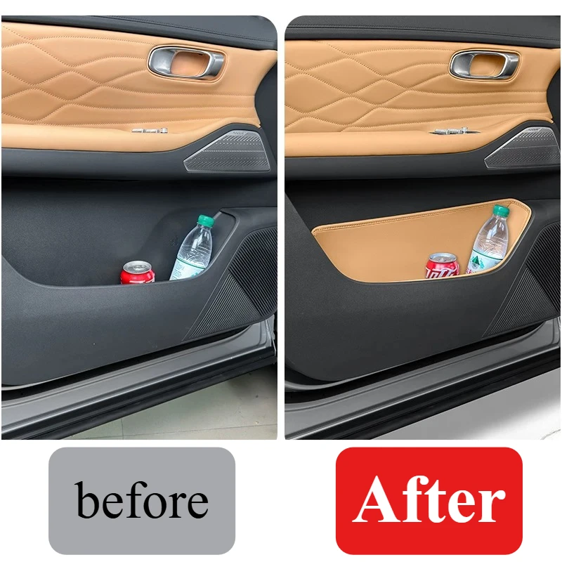 For Geely Galaxy Starship 7 EM-i Door Storage Pocket Clutter-Free Net Pocket for Small Item Storage and Organization