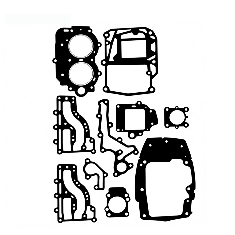 6B4-W0001 Power Head Gasket Kit Boat for Yamaha 9.9HP 15HP Outboard Engine 6B4-W0001-00