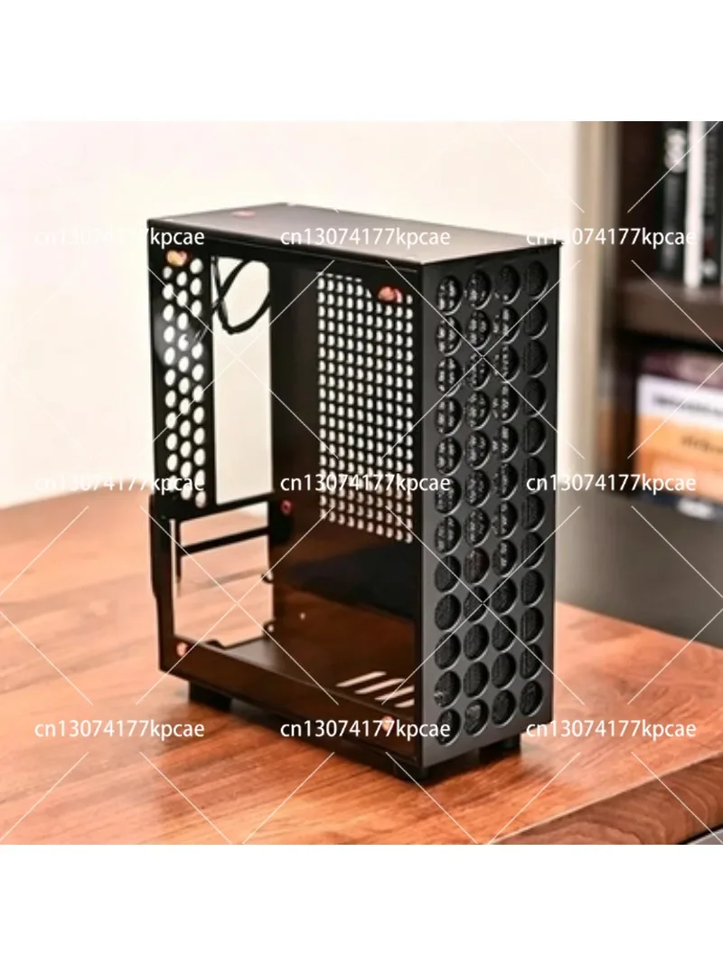 V9 Captain All-Aluminum Small Chassis Supports Double-Slot Half-Height PCI