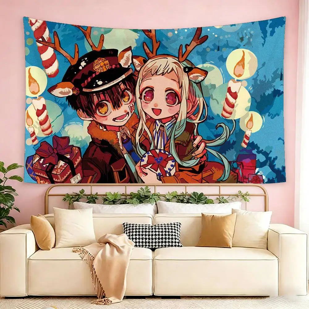 Anime Toilet-Bound Hanako-kun Flags Suitable For Party Club Outdoor Interior Wall Decoration Banner Fans Gift