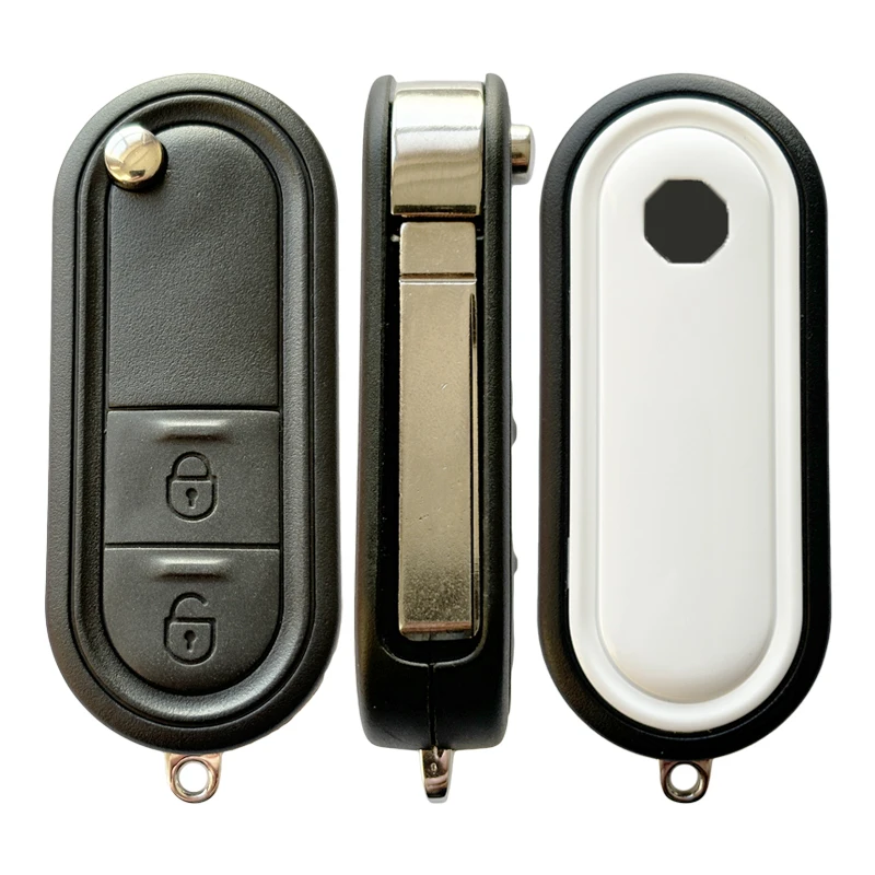 

For MG MG3 2 Button Replacement Flip Folding Remote Key 433MHz ID46 Chip With Blade