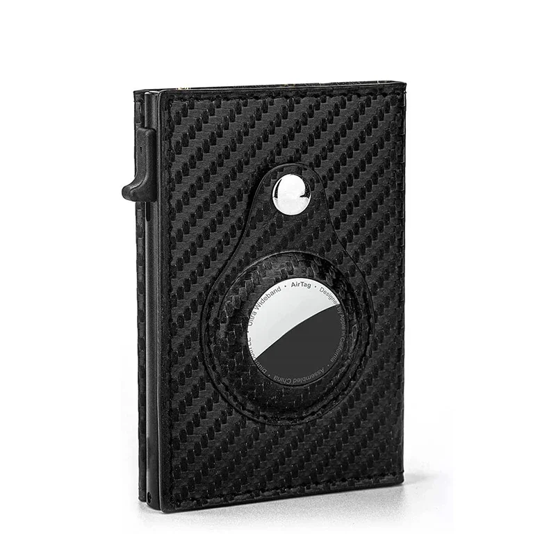 Новый дизайн держателя карты Rfid для мужчин и женщин Airtag кошелек для денег кожаный кошелек тонкие тонкие кошельки для Apple AirTags трекер Air Tag