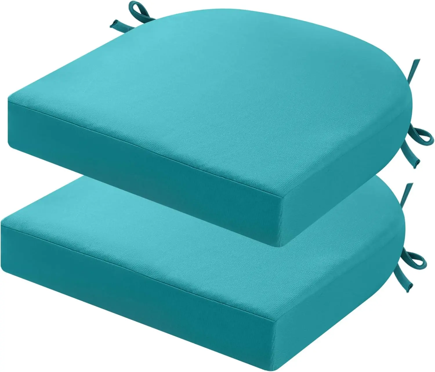 

Chair Pads Non-Slip Bottom Bench Cushions Chair Pad with Ties Horseshoe Seat Cushion For Dining Room/Office/Hotel/Garden Chairs