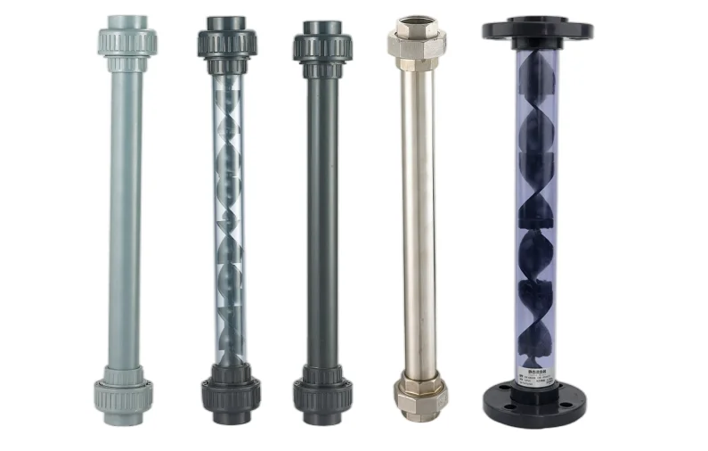 Corrosion-Resistant Liquid Filtration Equipment PVC/CPVC/PVDF Static Mixer Pipeline Mixer