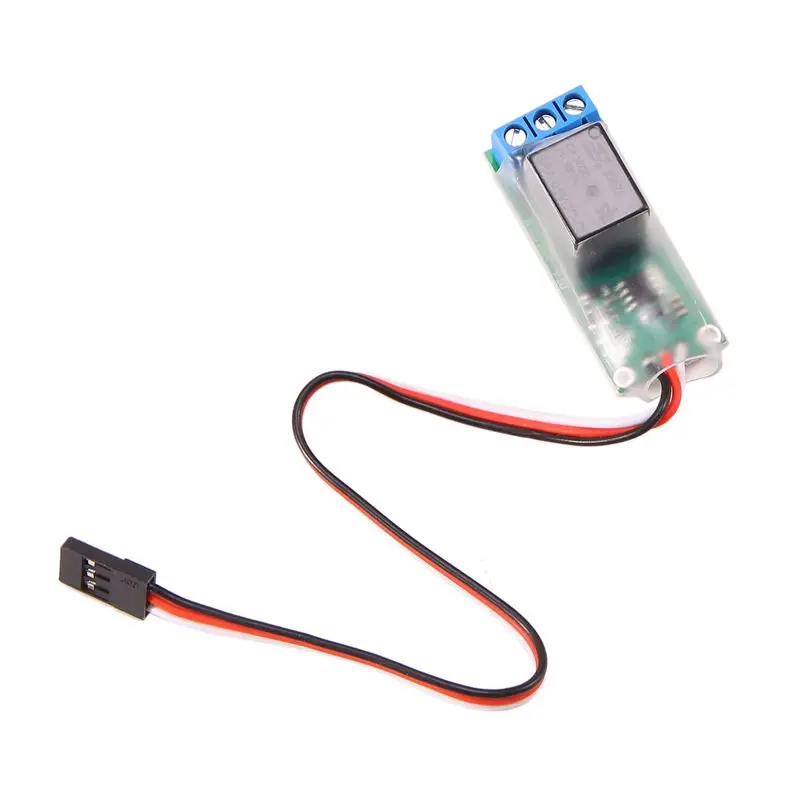 AS96-8PCS RC PWM Electronic Relay Switch For RC Airplane DIY Model Navigation Lights Controller Universal K1 Switch