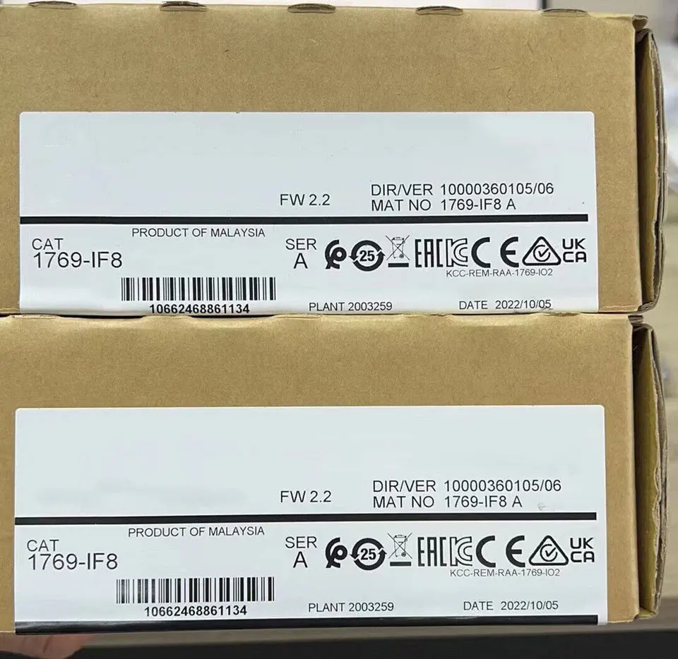 

Совершенно новый 1756-TBCH 1769-PB4 1769-IF8 с гарантией на один год ​