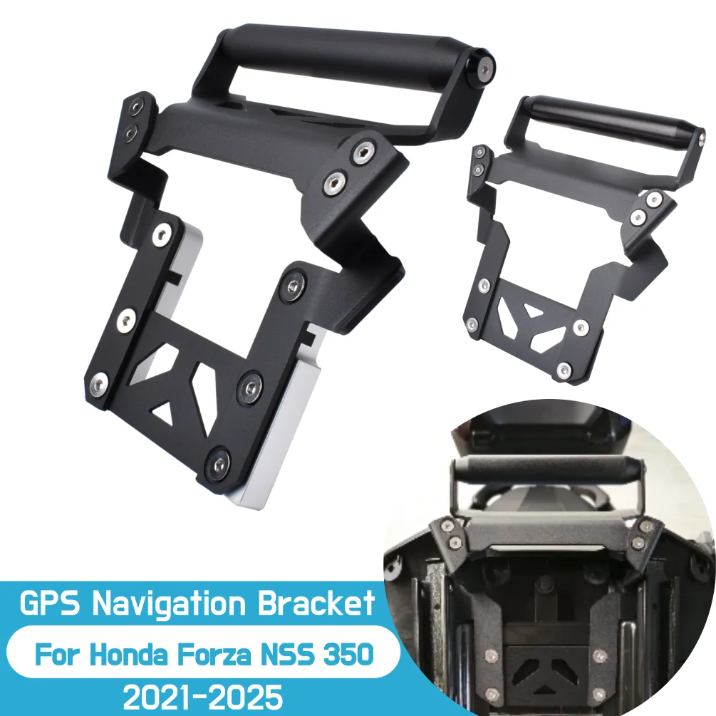 

Для Honda Forza NSS 350 2021-2025 2024 Forza350 Nss350 навигационный кронштейн GPS крепление для телефона держатель пластины 22 мм аксессуары
