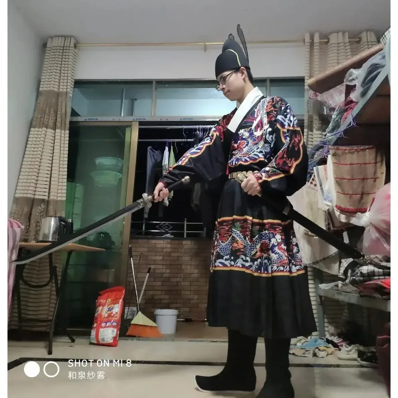 Anime Cosplay Props Houten Zwaard 104 cm Cosplay De Verloren Tomb Zwaard Kylin Zhang Wapen Model Kostuum Party Anime