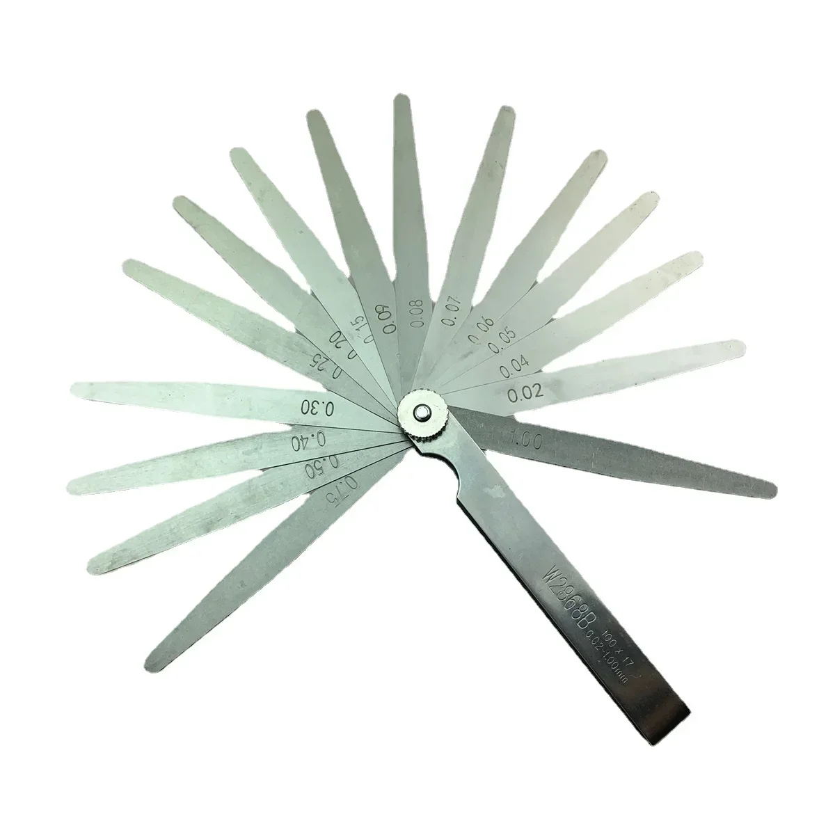 Stainless Steel Monolithic Plug Gauge Plug Piece High Precision Thickness Gauge Gap Ruler Valve Plug Gap Ruler