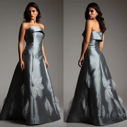 Customized  Prom S Flower Celebrity  Gown Strapless Bespoke Occasion  Long Dresses