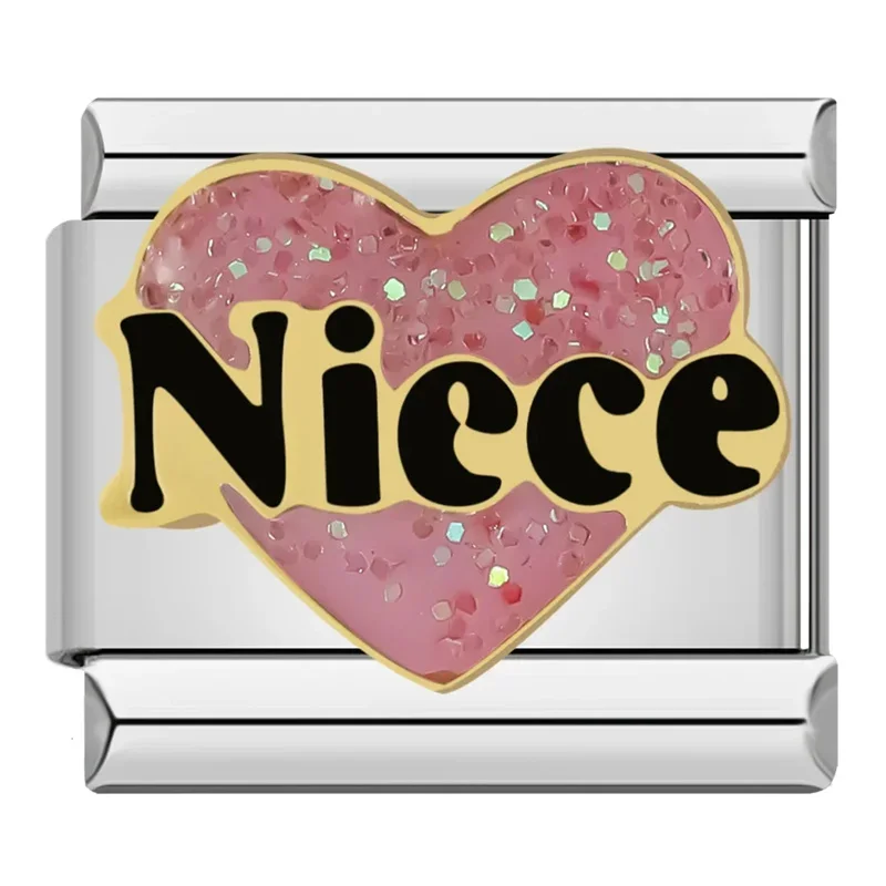 Hapiship 2025 New Fashion Women Motorcycle Heart Jazz Cake Cherry Italian Charms Fit 9mm Stainless Steel Bracelet Jewelry ZH040