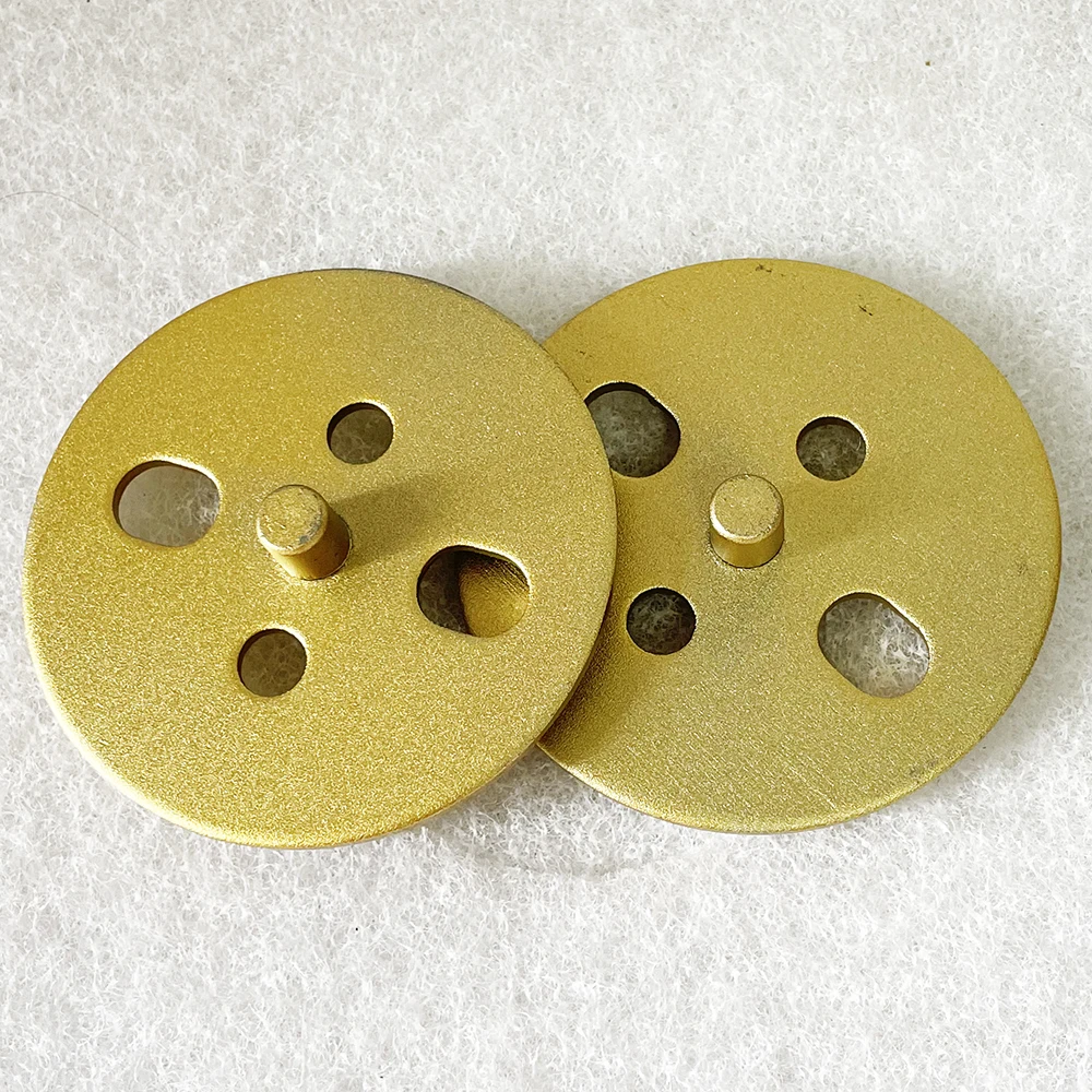 Imagem -04 - Especializada Silicon pu Grinding Disc Cura Epóxi Piso Moagem Machine Bloco de Moagem Pcd Alloy Head 100 mm