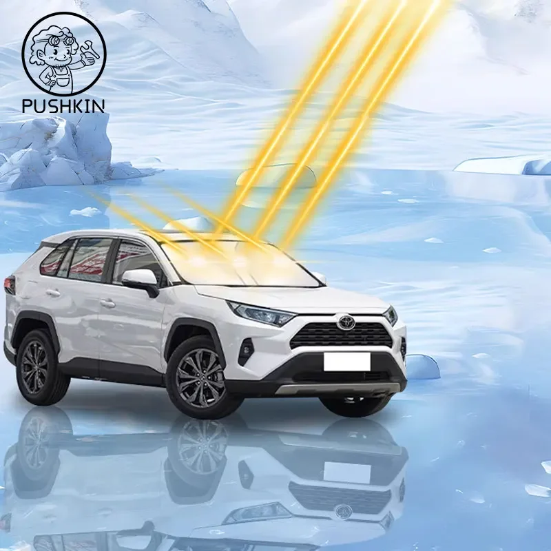 

Для TOYOTA RAV4 XA50 2023 2024 2025 солнцезащитный козырек на лобовое стекло автомобиля складной зонт amry передние теплоизоляционные аксессуары